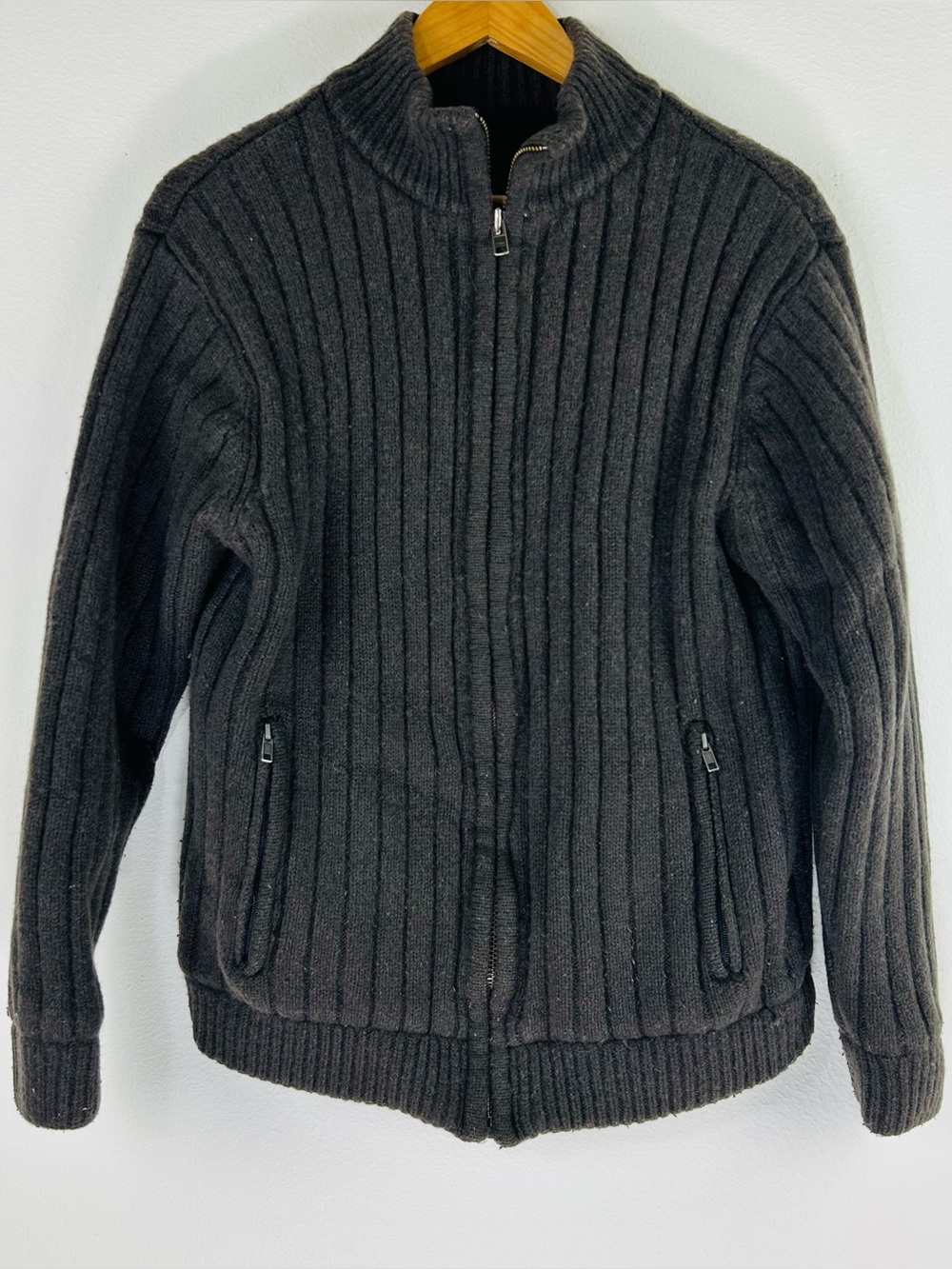 Hawke & Co Outfitter Men’s Wool Blend Fleece Jacket Size M
